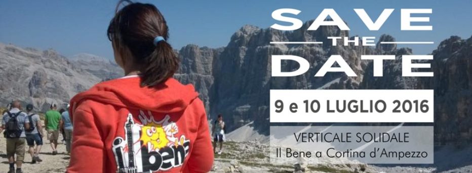 Verticale solidale: il bene a Cortina d’Ampezzo. 9- 10 luglio 2016