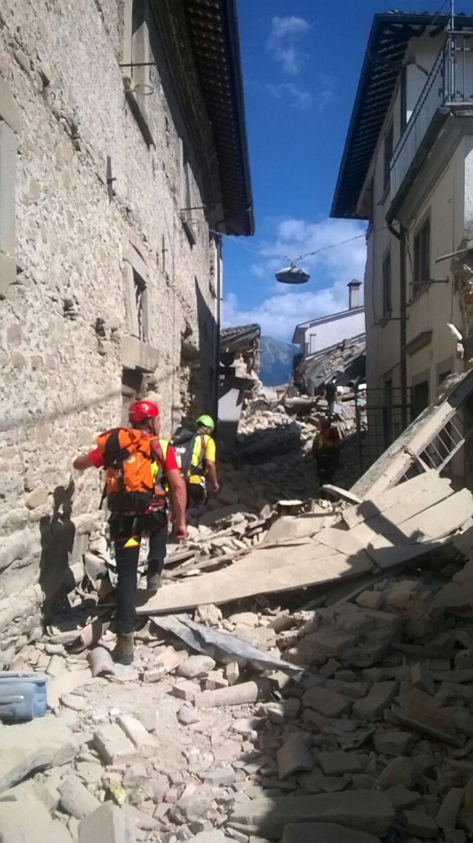 Termina con oggi l’intervento del SASV ad Amatrice