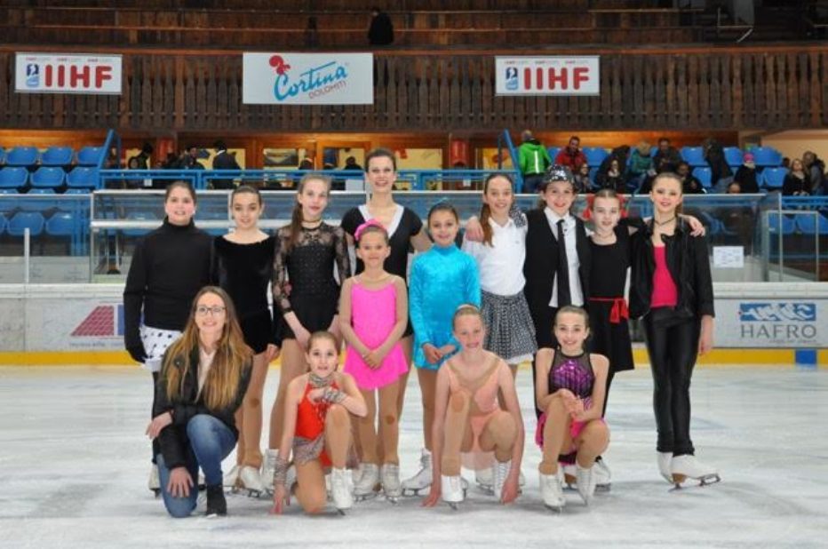 “Young band on ice 2017”: grande spettacolo di Ice Druscié Cortina e Young Band.