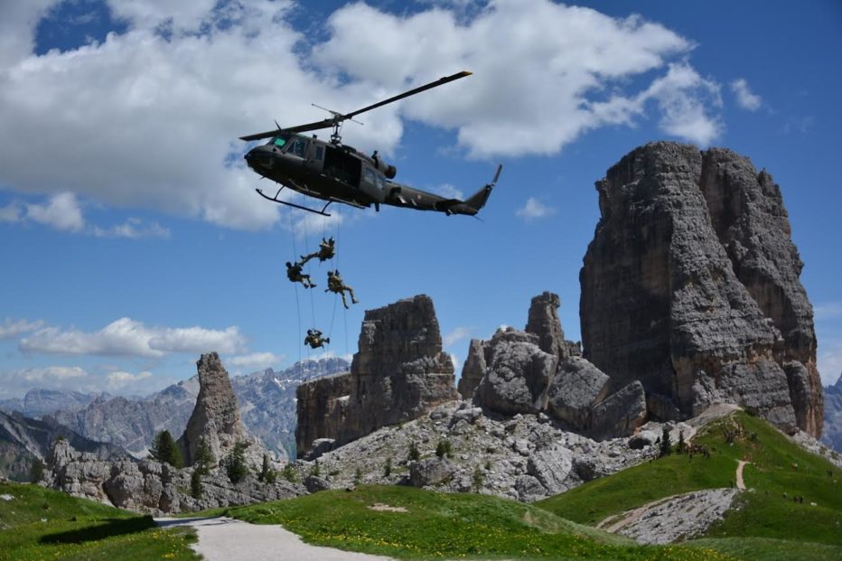 Esercitazione 5 Torri 2017 Il 4 luglio giornata di forti emozioni con le truppe da montagna dell’Esercito