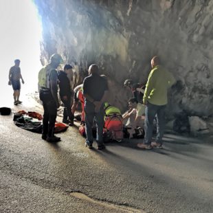 NUMEROSI INTERVENTI PER SUEM E SOCCORSO ALPINO: gravi le condizioni di un ciclista canadese