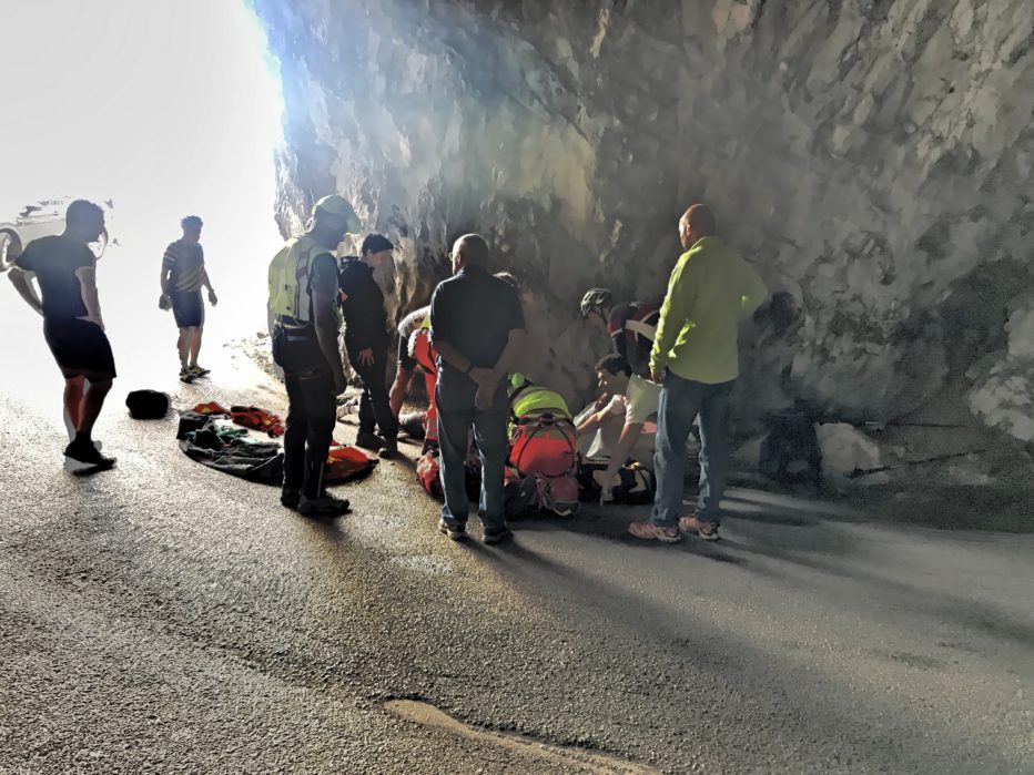 NUMEROSI INTERVENTI PER SUEM E SOCCORSO ALPINO: gravi le condizioni di un ciclista canadese