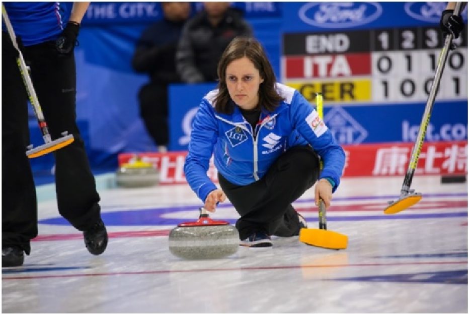 CURLING NAZIONALE FEMMINILE: ASCOLTA L’INTERVISTA CON DIANA GASPARI.