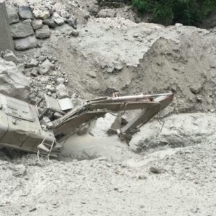 Interventi del Soccorso Alpino del 6 agosto 18 – Colata detritica Rio Rudan Peaio di Vodo di Cadore
