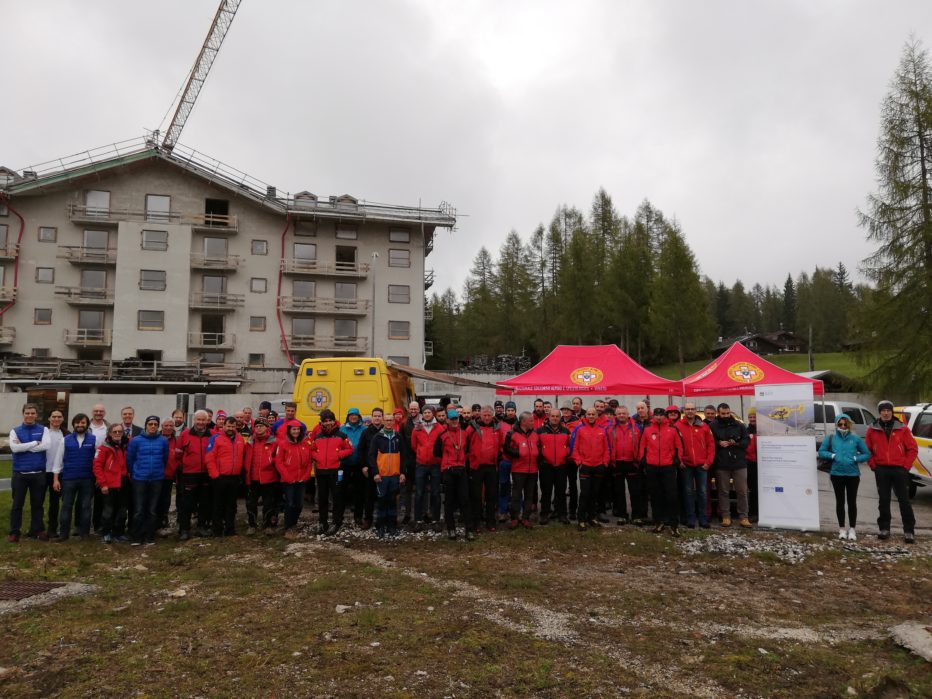 START:  a Cortina d’Ampezzo sperimentato il soccorso alpino di domani