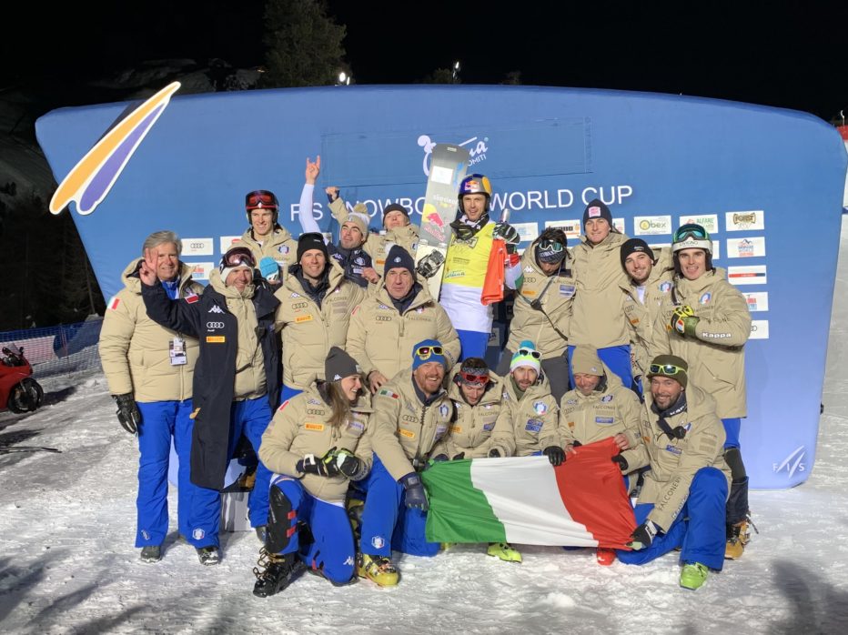 ROLAND FISCHNALLER E RAMONA THERESIA HOFMEISTER CONQUISTANO LA PISTA TONDI DI FALORIA.