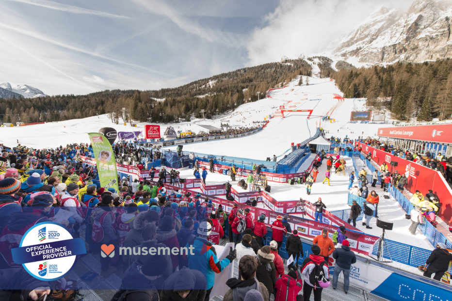 MUSEMENT È OFFICIAL EXPERIENCE PROVIDER DI CORTINA 2021