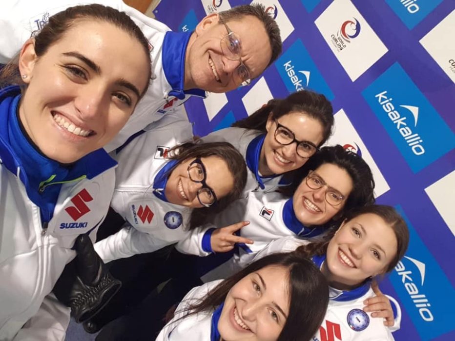 QUALIFICAZIONI MONDIALI CURLING FEMMINILE: L’ITALIA ACCEDE AI PLAY OFF!