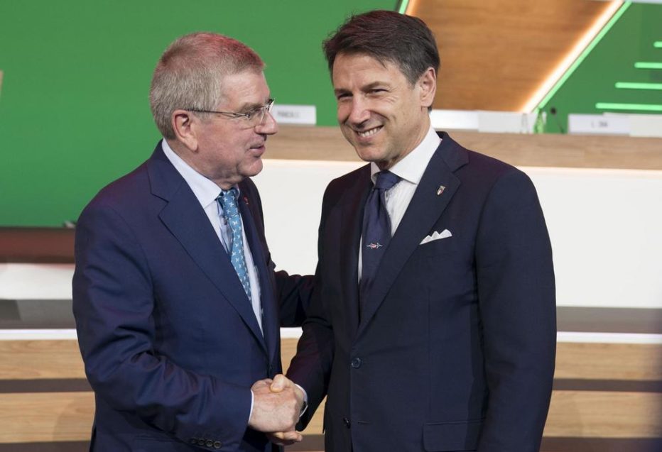 Bach scrive a Conte: grazie per l’approvazione della Legge Olimpica alla Camera.