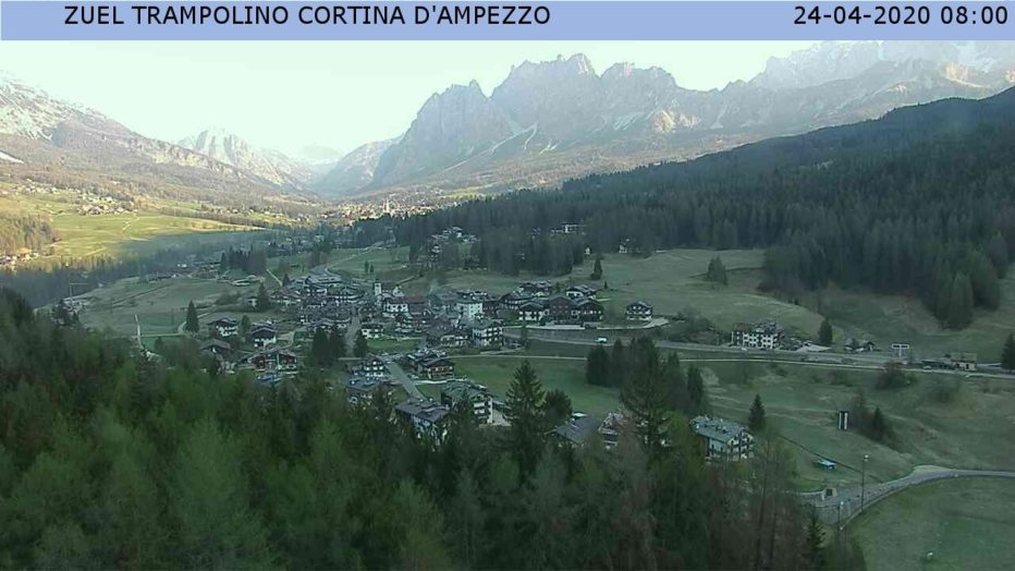 CORONAVIRUS: SCENDONO A  78 I POSITIVI A CORTINA D’AMPEZZO