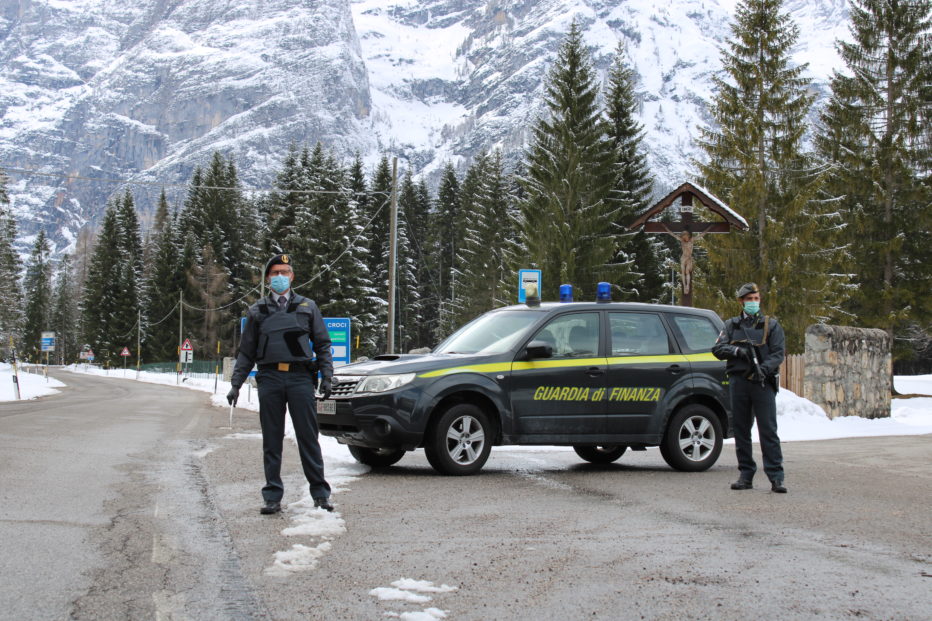 410 CONTROLLI,30 SANZIONI DELLA GUARDIA DI FINANZA IN UNA SETTIMANA