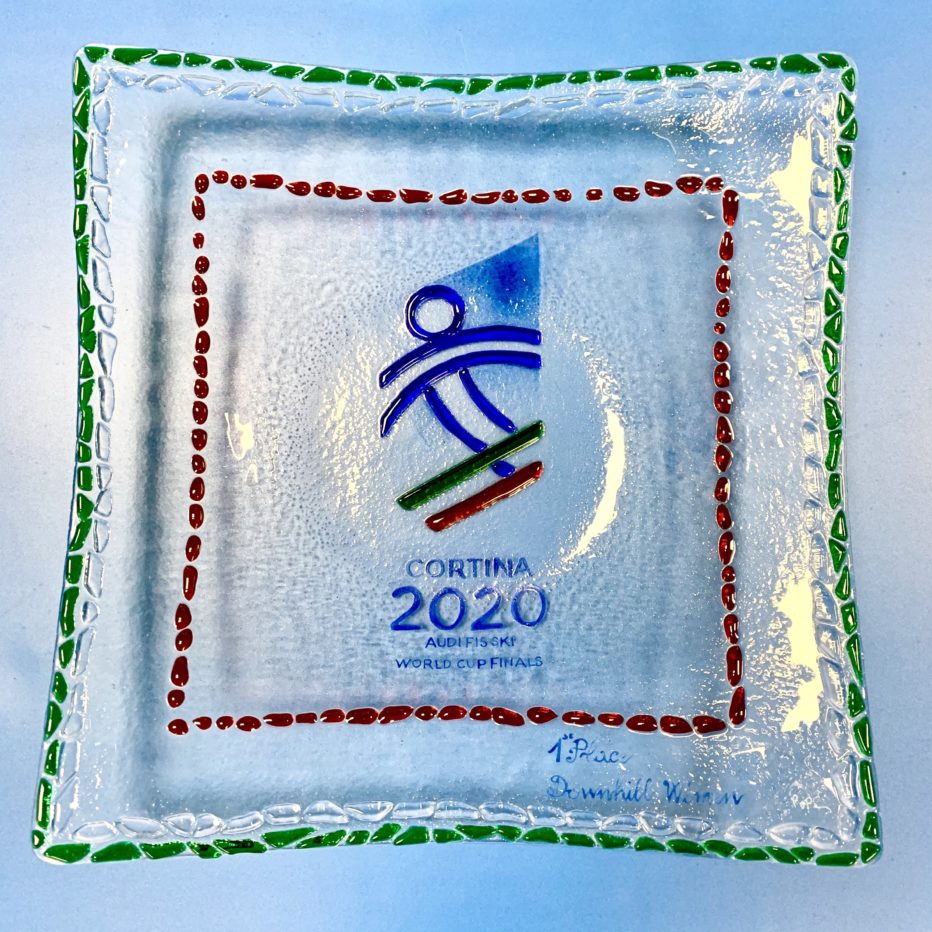 CORTINA 2021: I TROFEI DELLE FINALI DI COPPA ALL’ASTA PER L’OSPEDALE DI BELLUNO