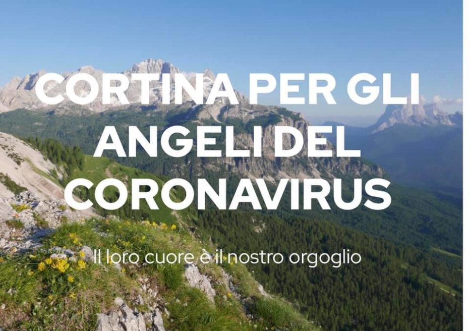 Cortina per gli Angeli del Coronavirus: il loro cuore è il nostro orgoglio