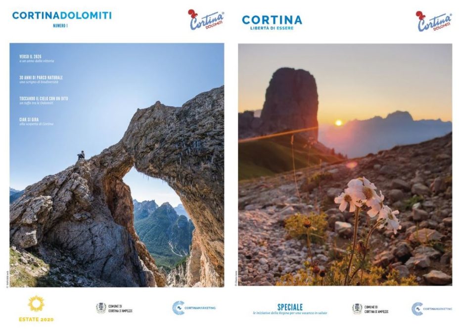 CORTINA DOLOMITI: LA NUOVA RIVISTA DELLA REGINA DELLE DOLOMITI