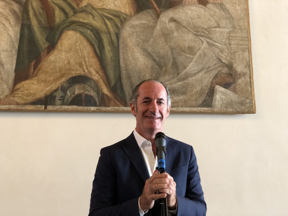 INTERVISTA AL PRESIDENTE DELLA REGIONE VENETO LUCA ZAIA DEL 29 SETTEMBRE 2020