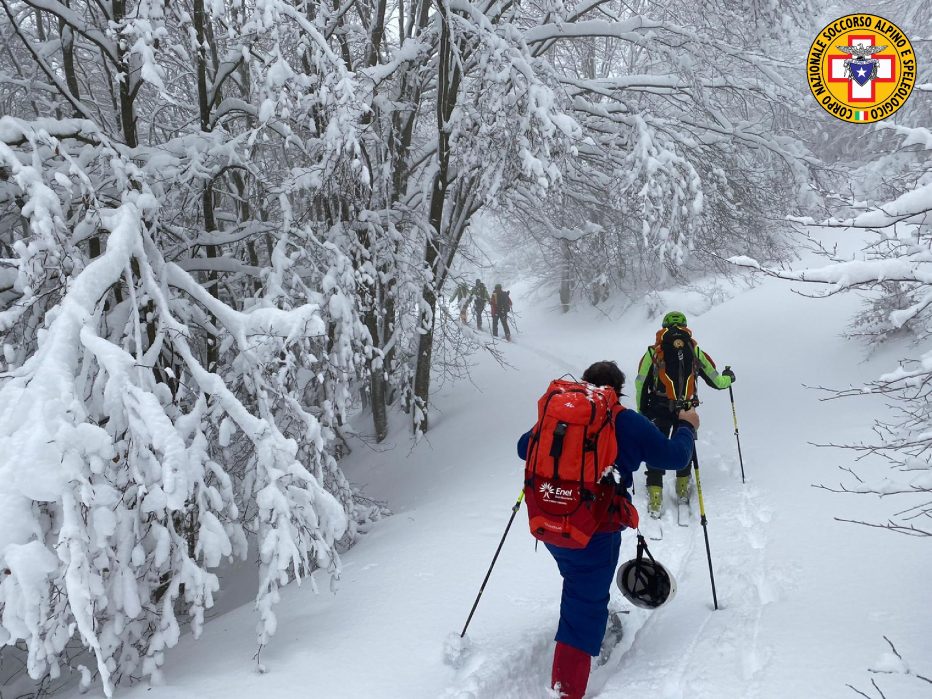 Soccorsi due sci-alpinisti in difficoltà a Cortina