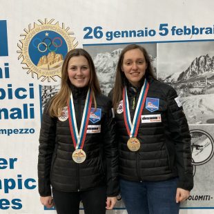 CURLING,OTTIMA PRESTAZIONE E MEDAGLIA A MARTA LO DESERTO E DIANA GASPARI A MOSCA!