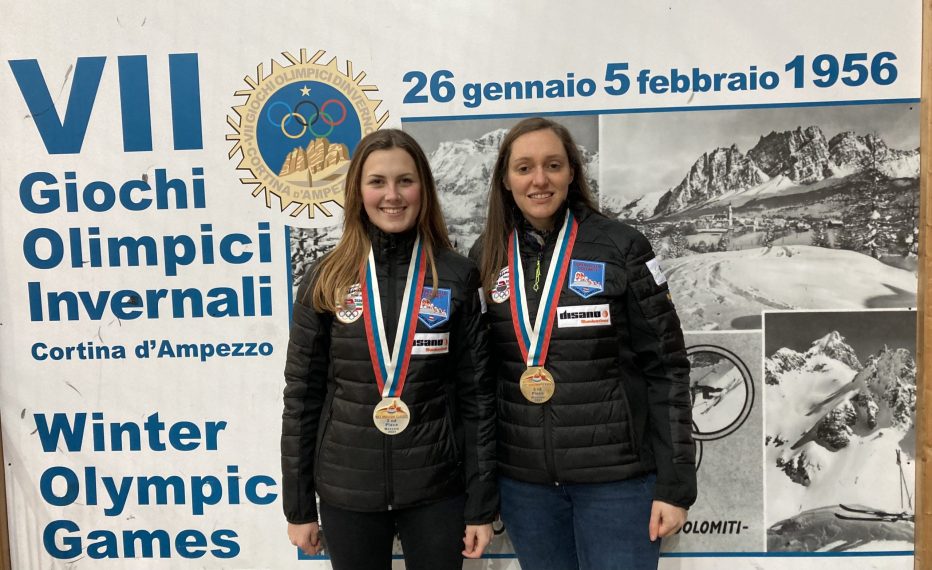 CURLING,OTTIMA PRESTAZIONE E MEDAGLIA A MARTA LO DESERTO E DIANA GASPARI A MOSCA!