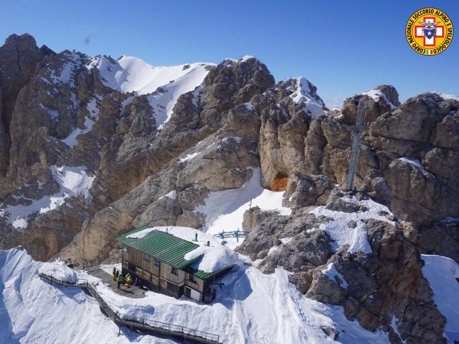 Il soccorso alpino di oggi è intervenuto a Cortina sul Cristallo e sul Pian de le Mandre a Forno di Zoldo