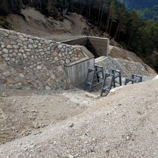 Cancia, in dirittura d’arrivo i lavori del primo stralcio di messa in sicurezza del canalone