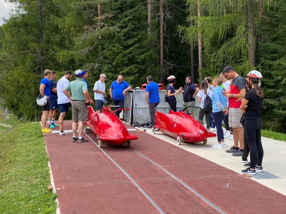 Il Bob Club Cortina cerca nuovi talenti del bob in vista dei Giochi Olimpici Giovanili del 2024