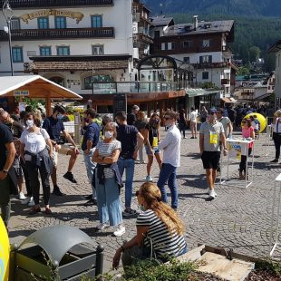 A CORTINA D’AMPEZZO TUTTO È PRONTO PER SCOOP