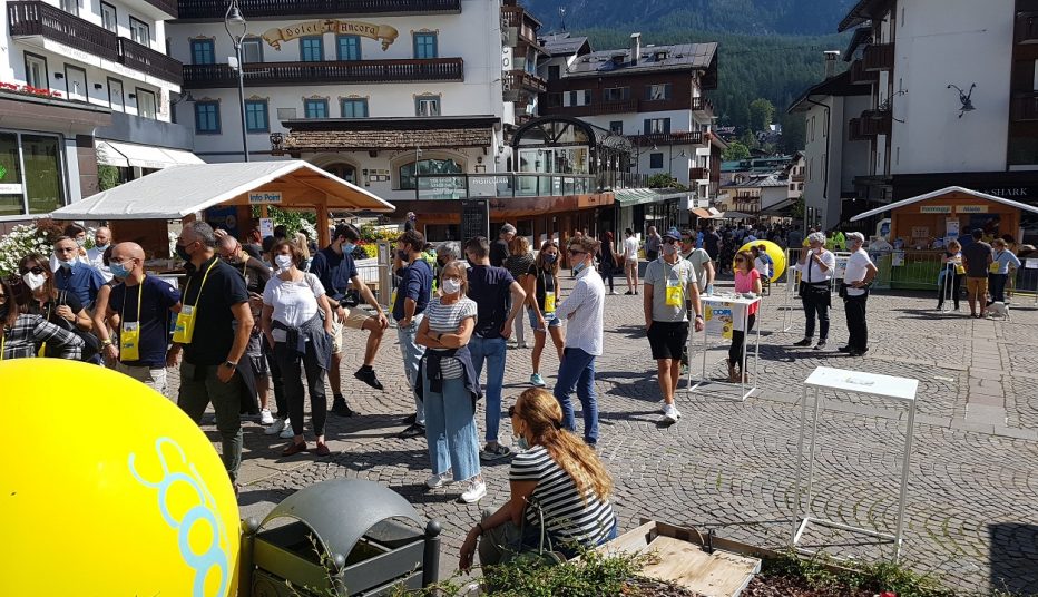 A CORTINA D’AMPEZZO TUTTO È PRONTO PER SCOOP