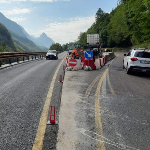 ANAS: APERTA LA NUOVA CORSIA DI MARCIA DELLA SS 51 “DI ALEMAGNA”, IN DIREZIONE CORTINA, NEL TRATTO URBANO DI LONGARONE