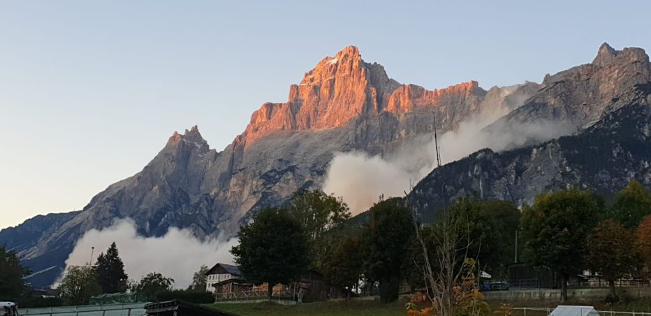 Aggiornamento Frana Croda dei Ros a San Vito di Cadore