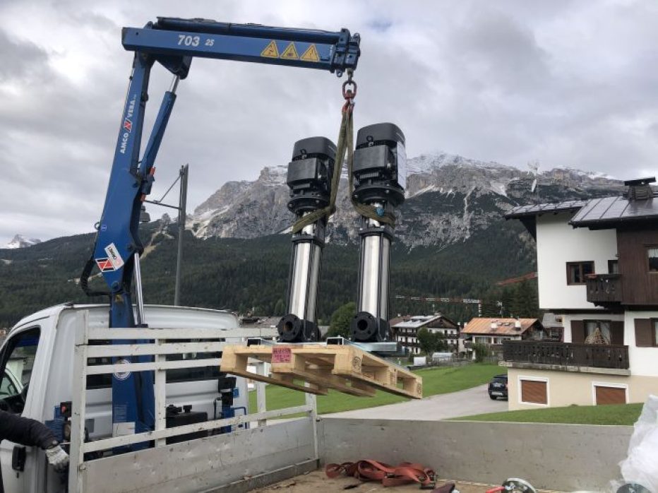 Ultimati i lavori all’acquedotto di Chiave a Cortina d’Ampezzo.