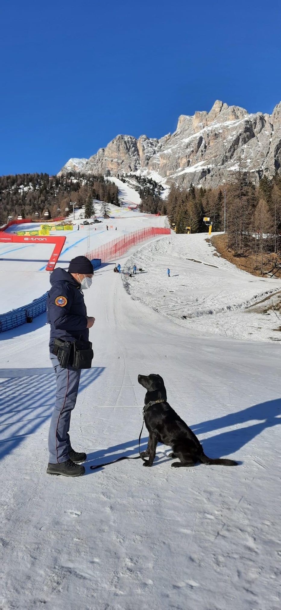 Coppa del mondo di sci: 80 operatori delle Forze dell’Ordine impegnati a vigilare sull’evento.