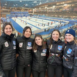 Il curling club Dolomiti DISANO in testa al campionato femminile.