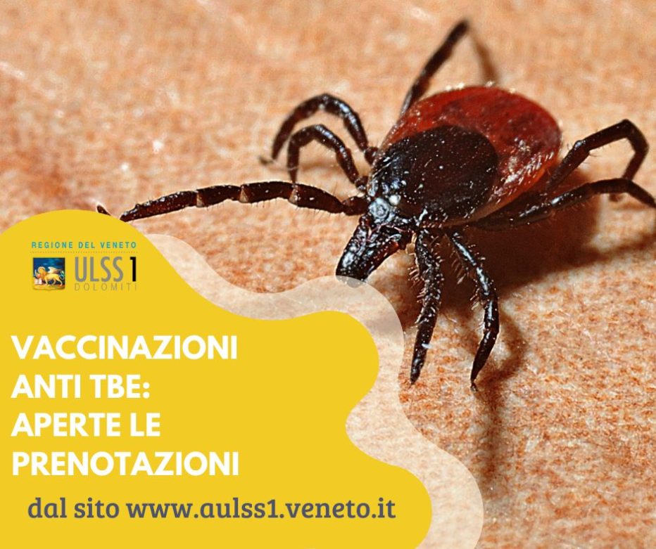 Vaccinazioni anti TBE: aperte le prenotazioni