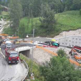 ANAS: APERTO AL TRAFFICO IL PONTE ZORZI SUL TORRENTE BIGONTINA, A CORTINA D’AMPEZZO