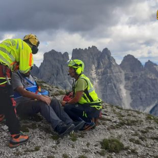 ESCURSIONISTA RECUPERATO SUL CRIDOLA