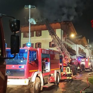 INCENDIO A SAN PIETRO DI CADORE: NESSUN FERITO