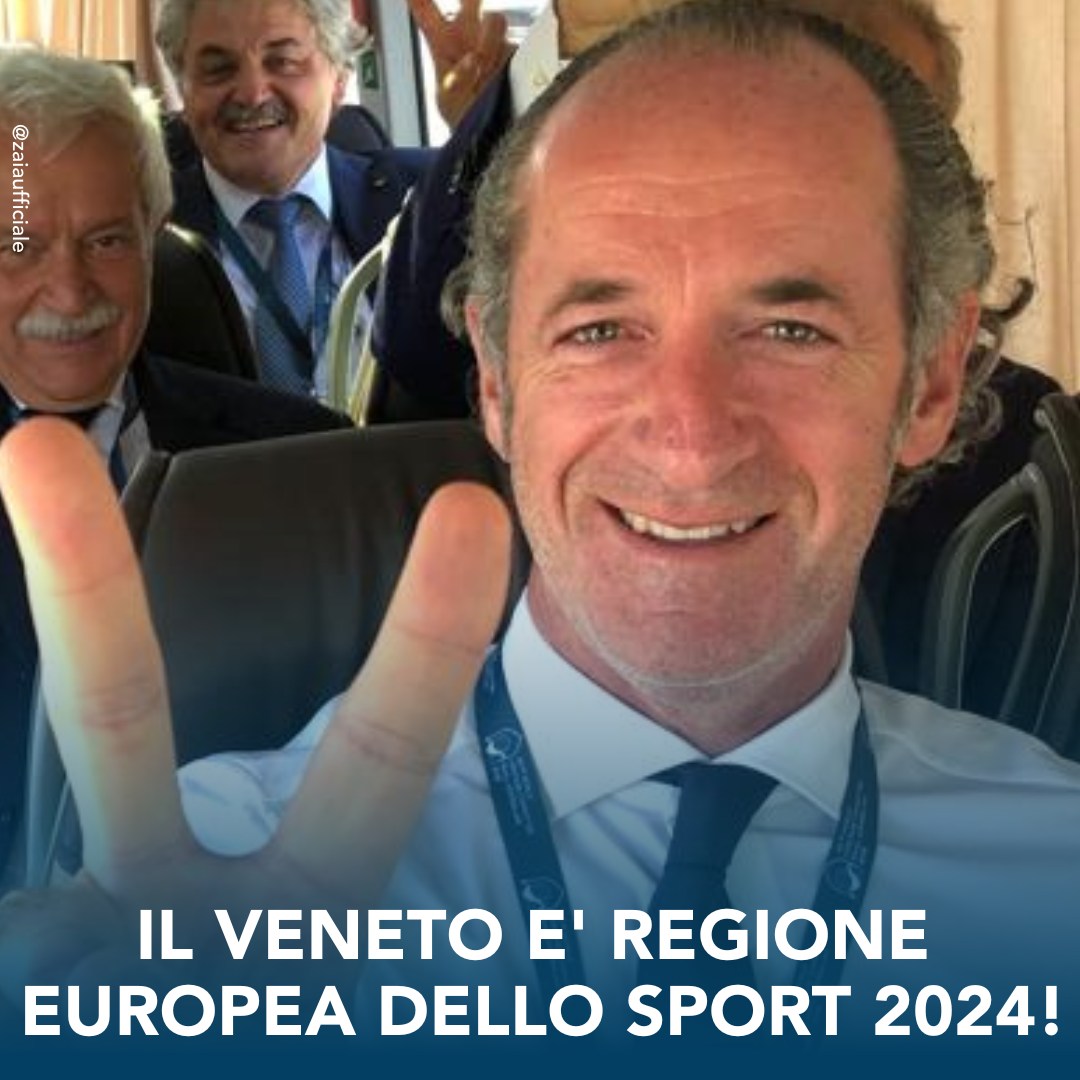 IL E’ UFFICIALMENTE REGIONE EUROPEA DELLO SPORT 2024. Radio
