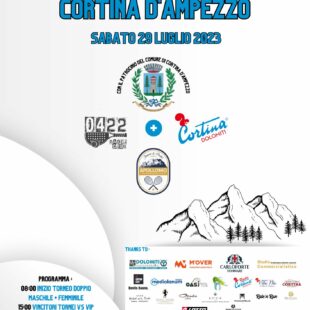 “0422 chiama Cortina d’Ampezzo” : il 29 luglio evento padel a Cortina!