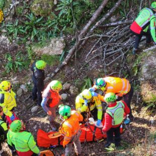 INFORTUNIO MENTRE FA LEGNA, È IN GRAVI CONDIZIONI