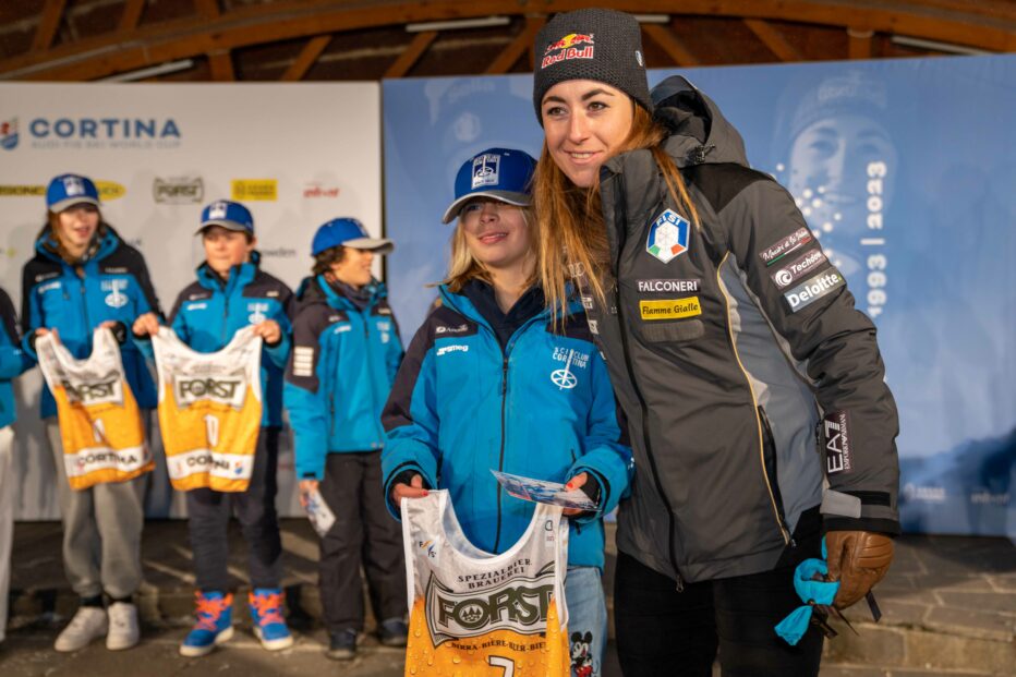 Oltre 600 ragazzi degli sci club di Fisi Veneto protagonisti alla Coppa del Mondo di Cortina