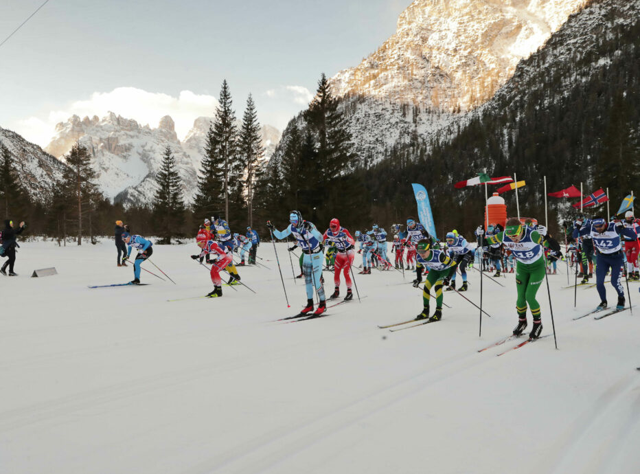 DOBBIACO-CORTINA: POCA NEVE NON SI ARRIVA IN AMPEZZO