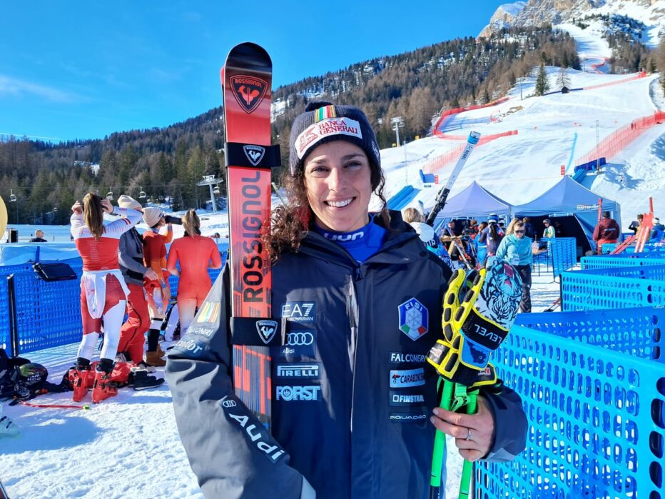 CORTINA AUDI FIS SKI WORLD CUP 2024:  NELLA PRIMA PROVA SFRECCIA LAURA GAUCHÉ