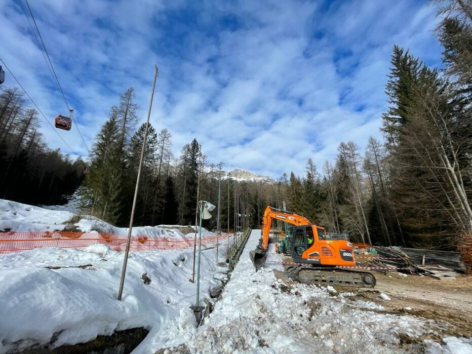 Pista bob di Cortina: Simico ha comunicato l’esito positivo del bando