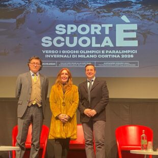 A CORTINA D’AMPEZZO IL CONVEGNO ‘SPORT È SCUOLA. VERSO I GIOCHI OLIMPICI E PARALIMPICI INVERNALI DI MILANO CORTINA 2026’