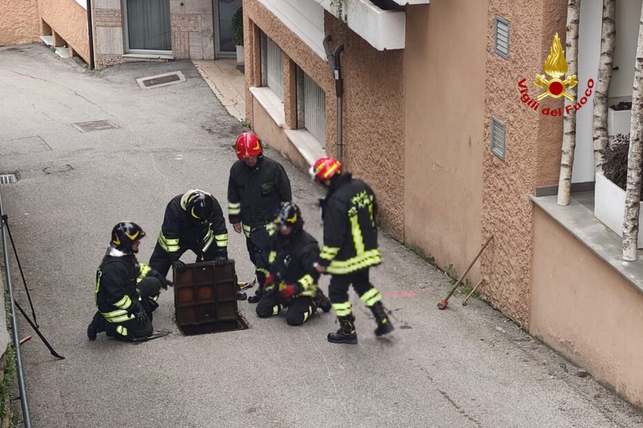 BELLUNO, ROTTURA DI UN TUBO DEL GAS DURANTE I LAVORI DELLA POSA DELLA FIBRA OTTICA