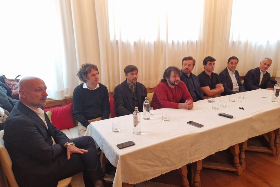 PRESENTATO A CORTINA IL FILM “CORTINA EXPRESS” CON CHRISTIAN DE SICA, LILLO, ISABELLA FERRARI