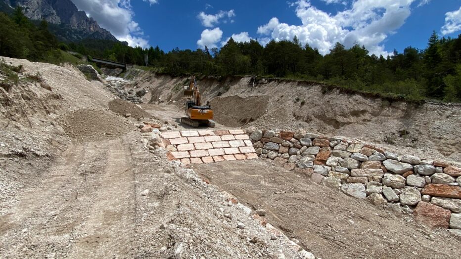 Cancia, ripartiti i lavori al canalone