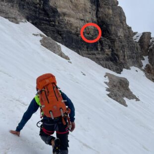 A CORTINA D’AMPEZZO RECUPERATA COPPIA BLOCCATA DALLA NEVE
