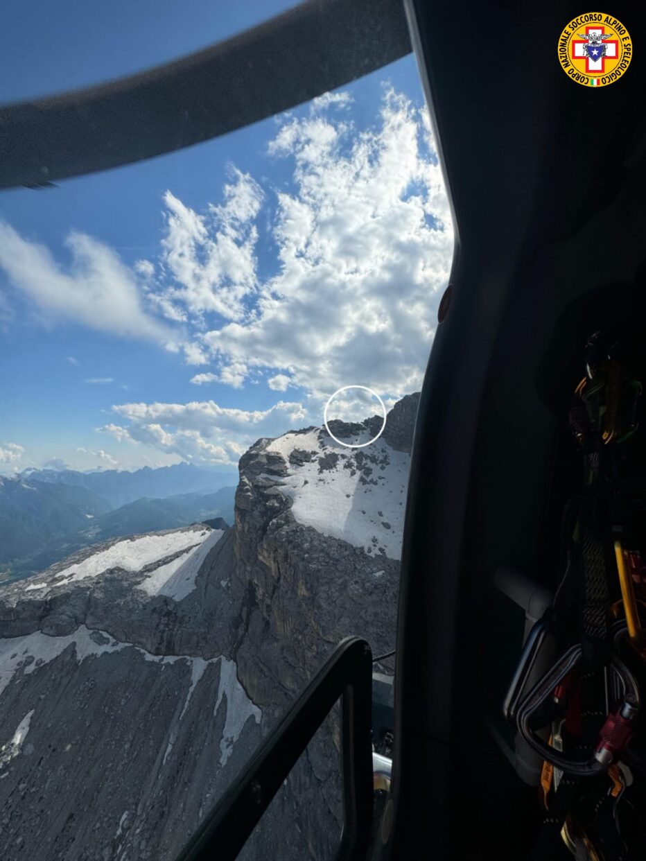 Gli interventi del soccorso alpino di ieri nel tardo pomeriggio 28/06/2024