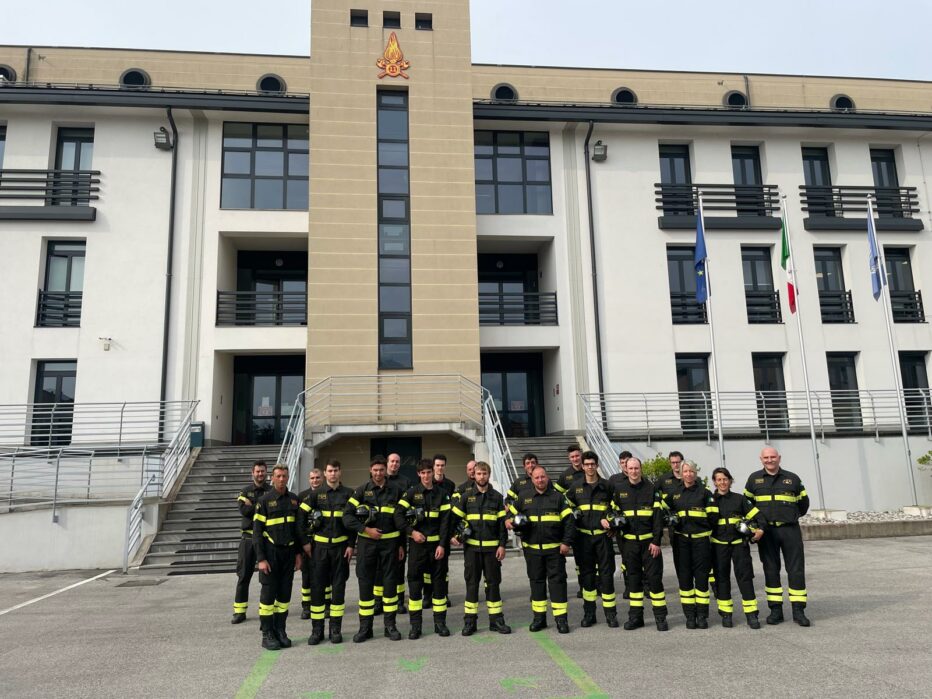 BELLUNO, CONCLUSO IL PRIMO CORSO 2024 PER VIGILI DEL FUOCO VOLONTARI